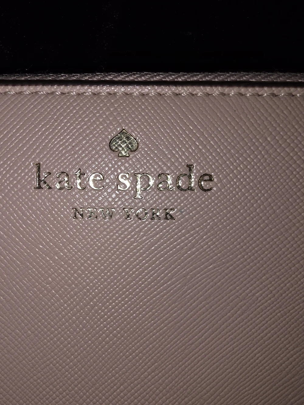 kate spade Blush Pink Zip Around Wallet